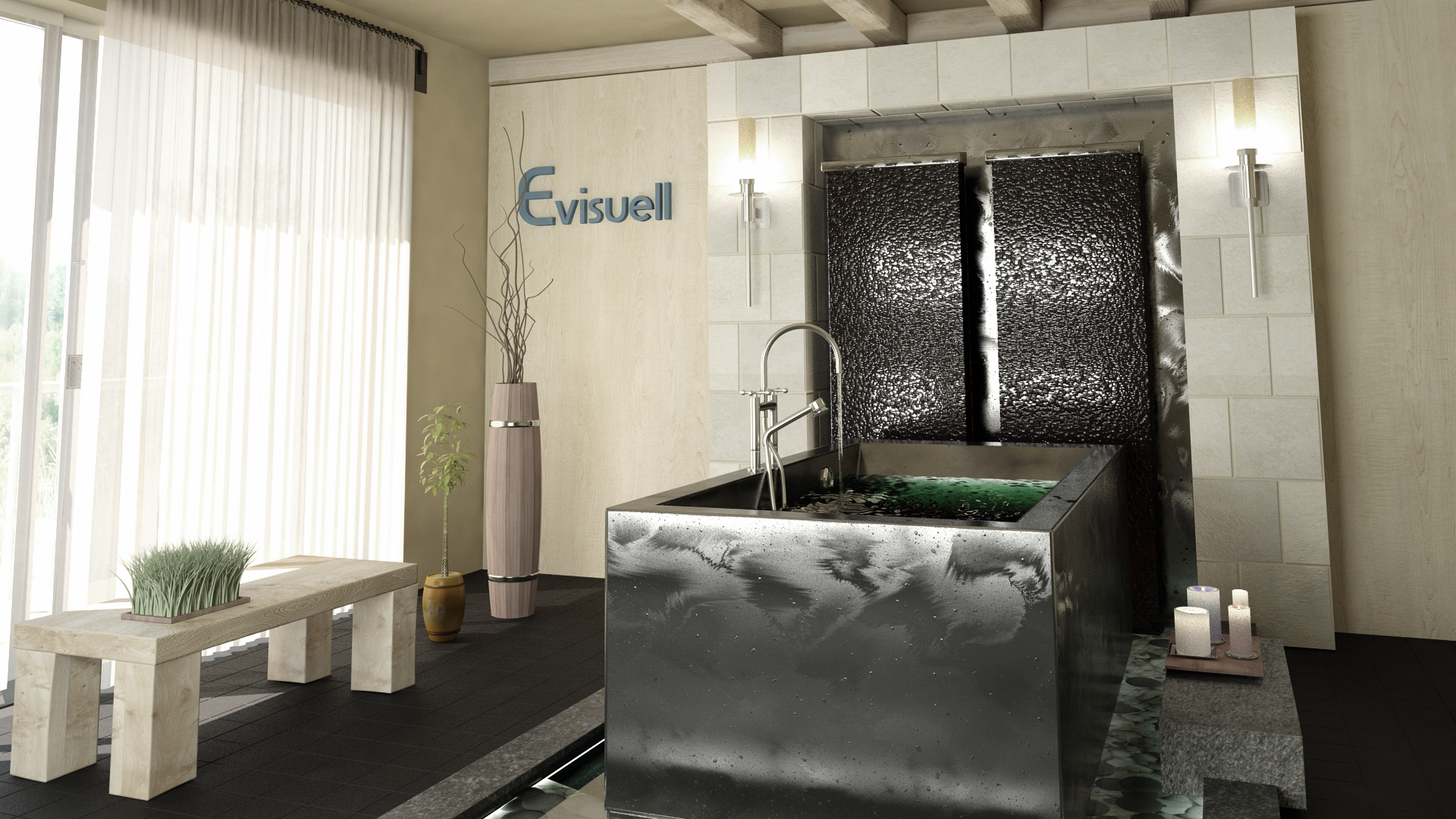 Wellness bathroom